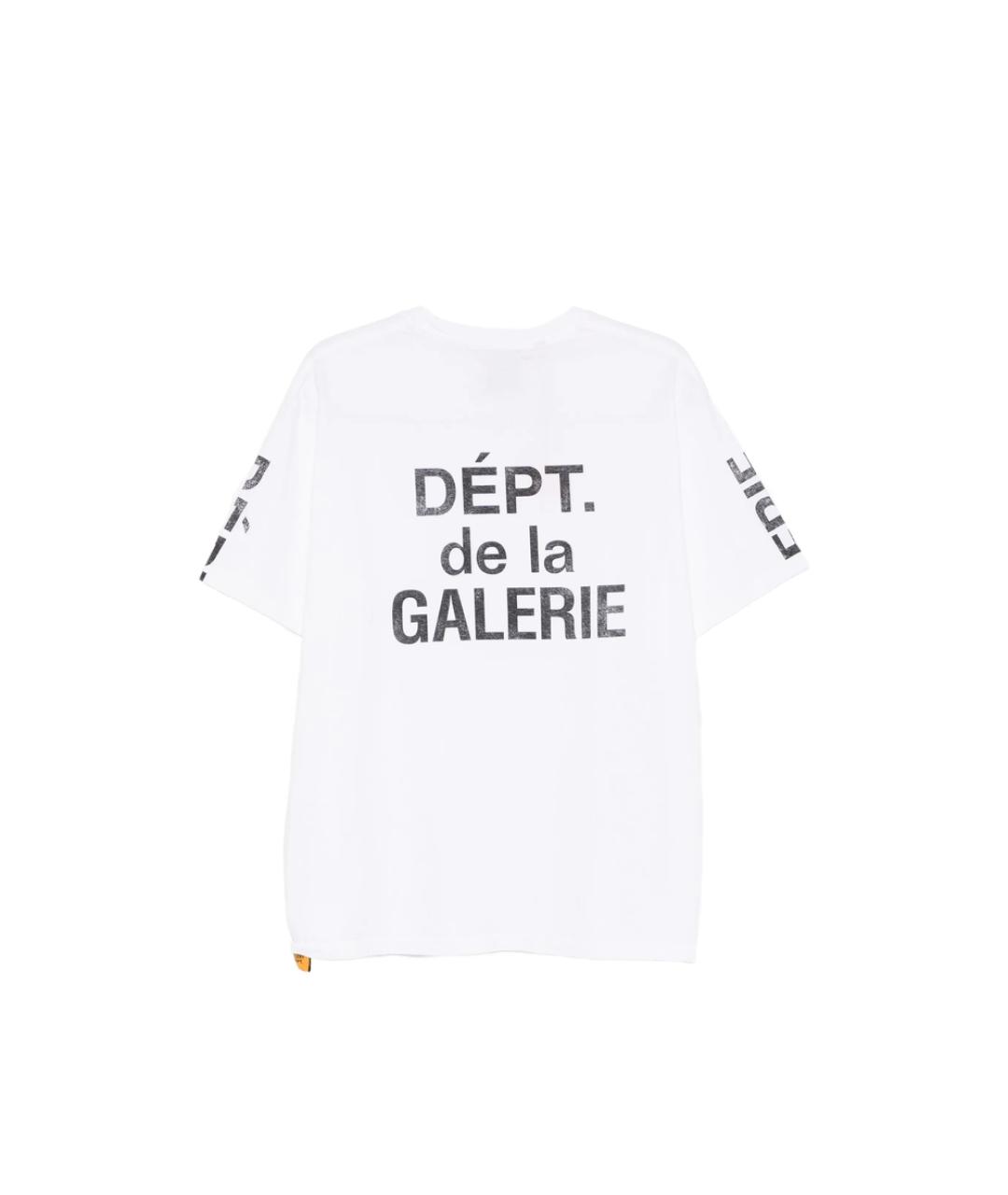 Gallery Dept Белая хлопковая футболка, фото 2