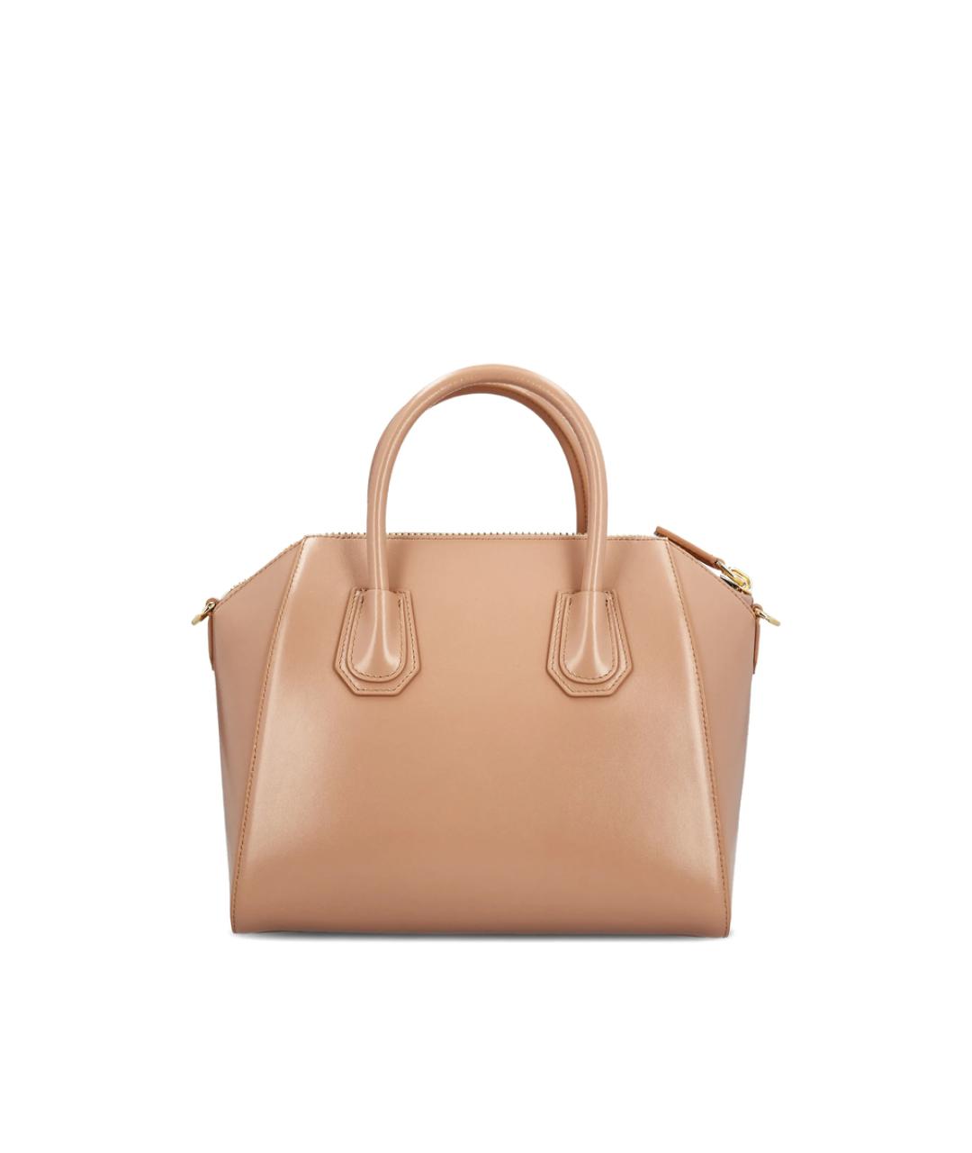 GIVENCHY Розовая кожаная сумка тоут, фото 4