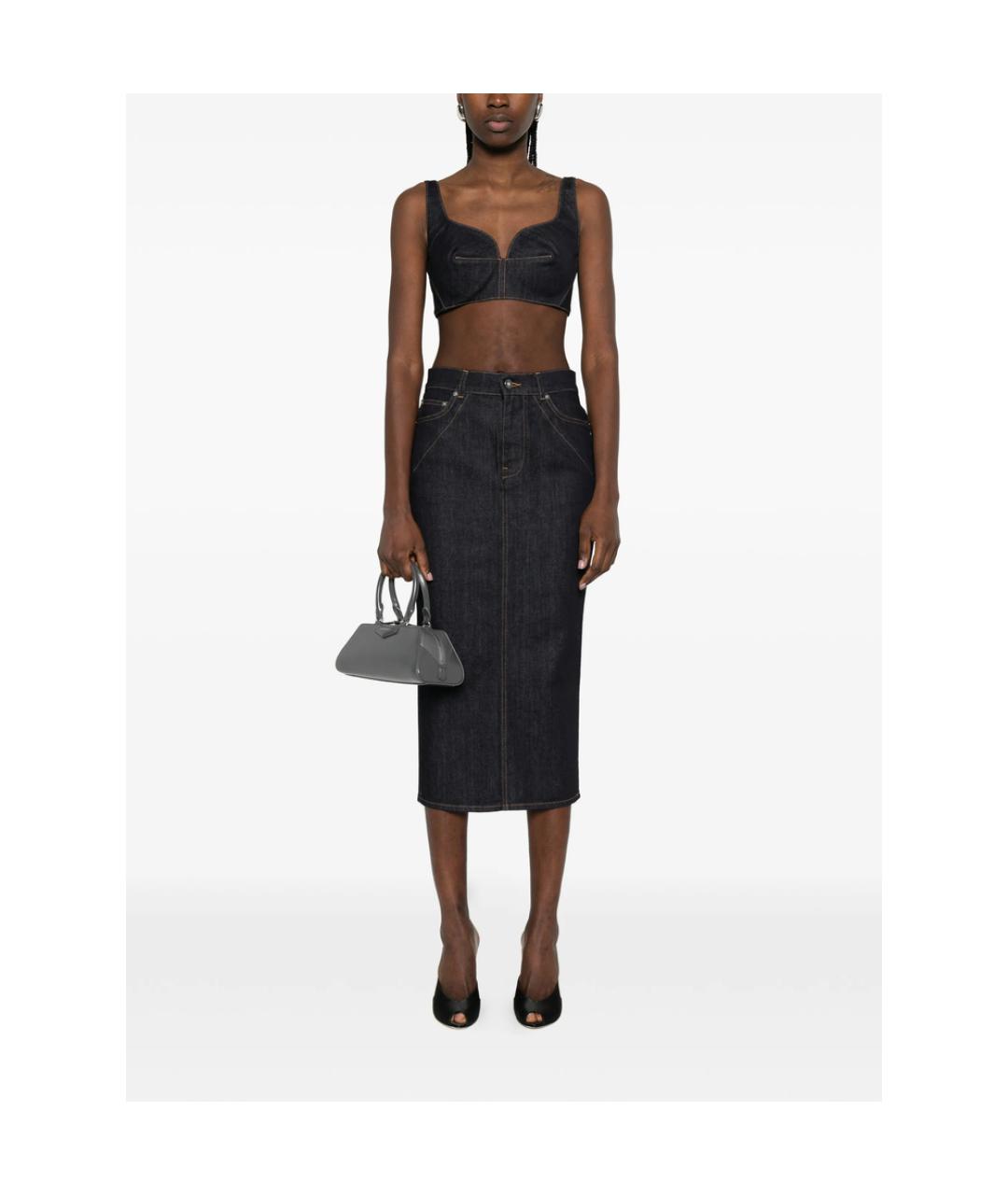 GIVENCHY Темно-синяя майка, фото 5