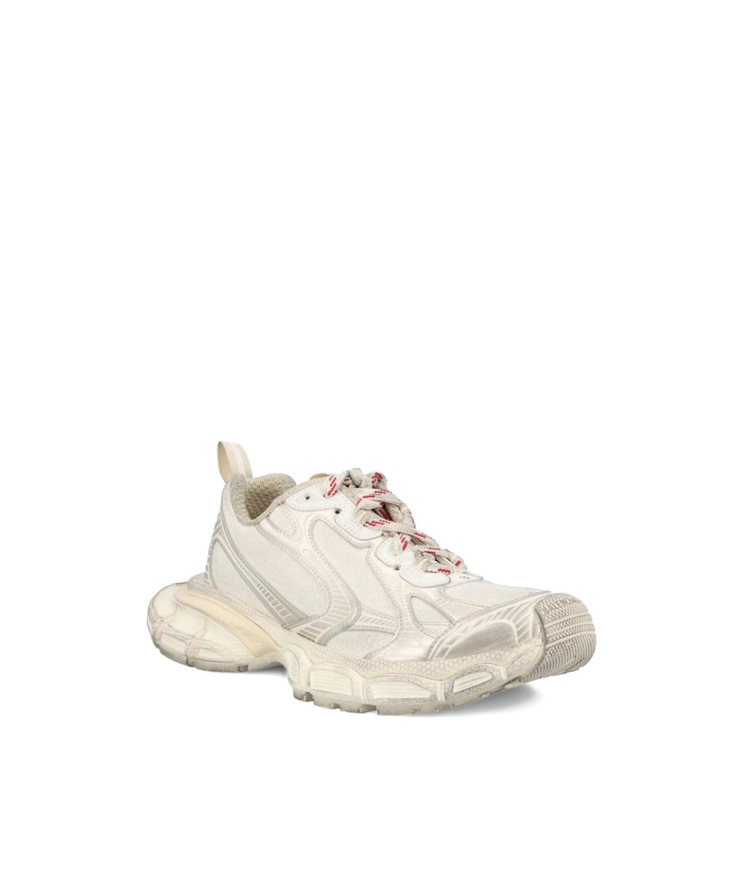 BALENCIAGA Бежевые синтетические кроссовки, фото 2