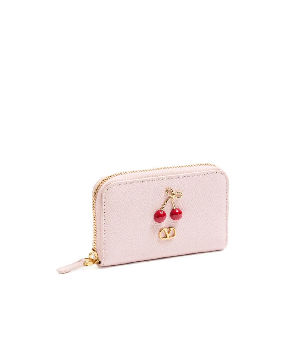 VALENTINO Розовый кошелек, фото 4