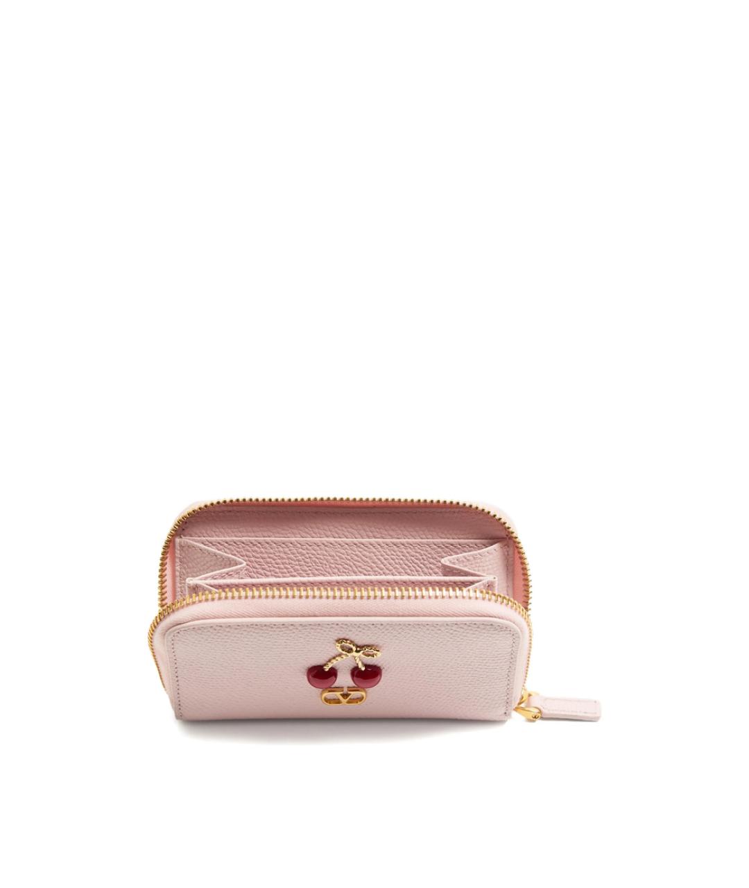 VALENTINO Розовый кошелек, фото 5