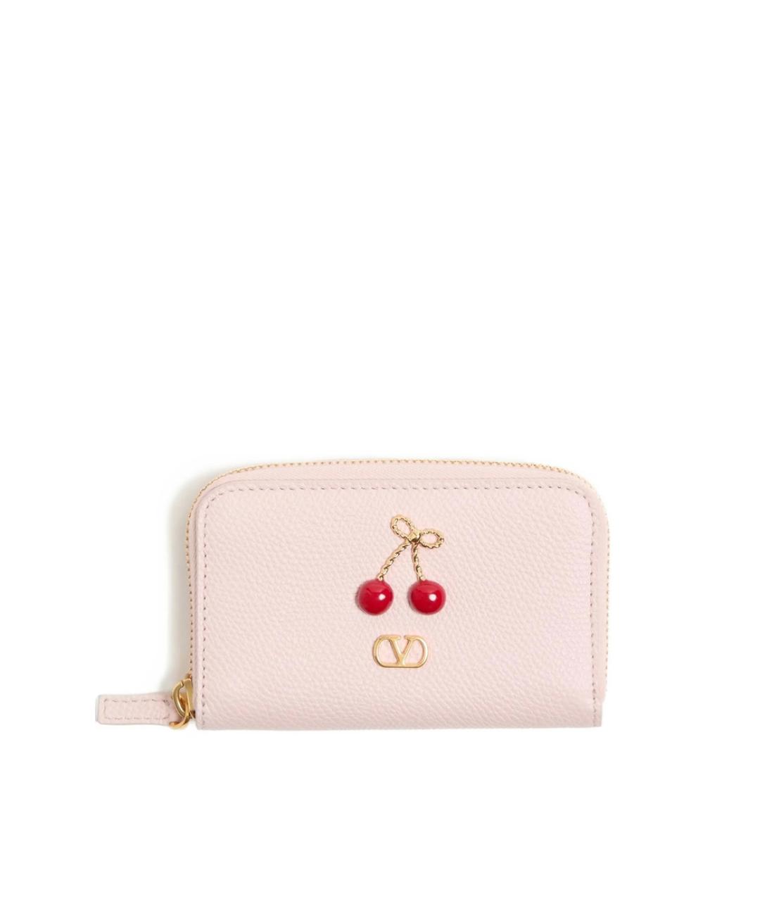 VALENTINO Розовый кошелек, фото 1
