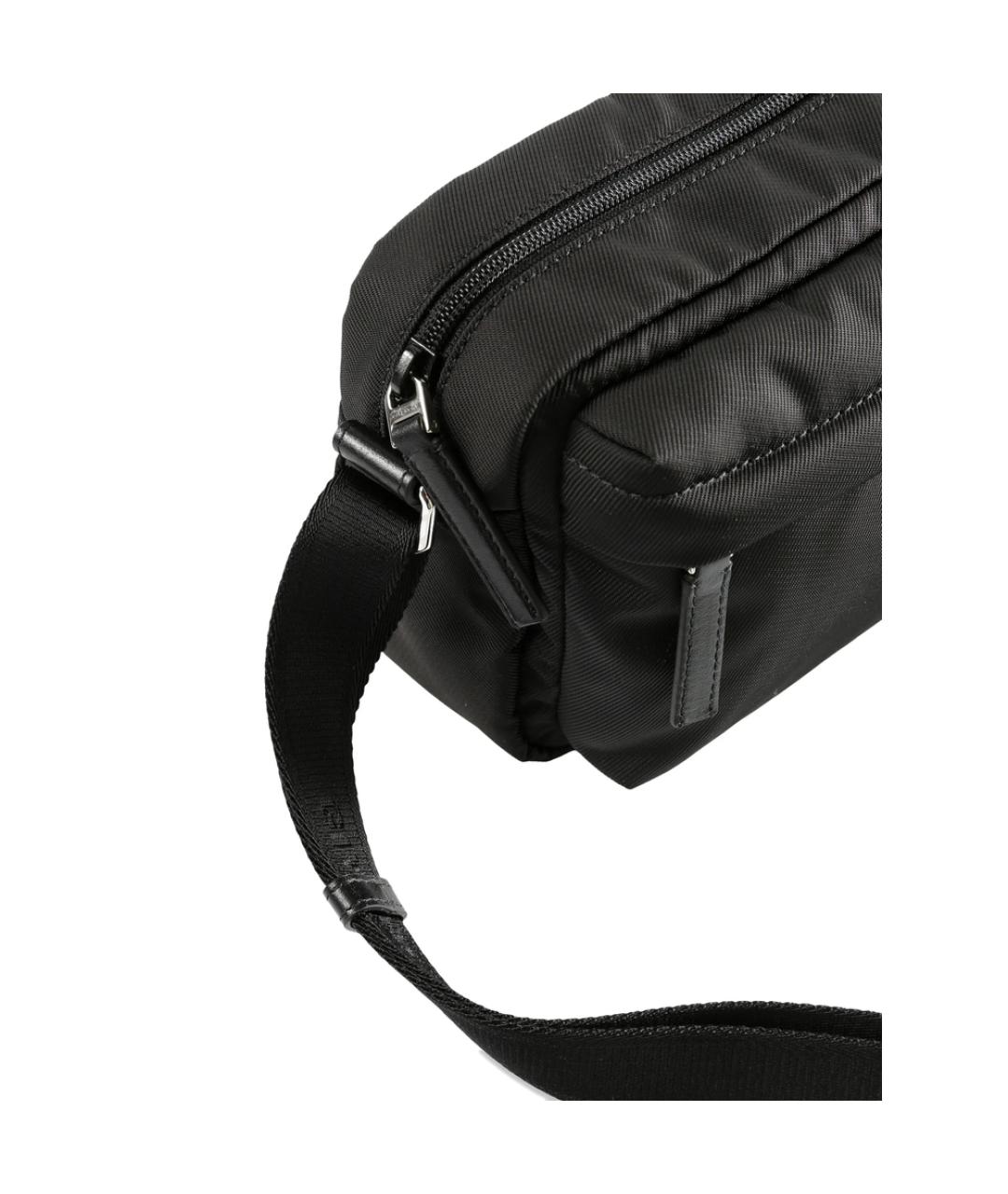 GIVENCHY Черная тканевая сумка на плечо, фото 2
