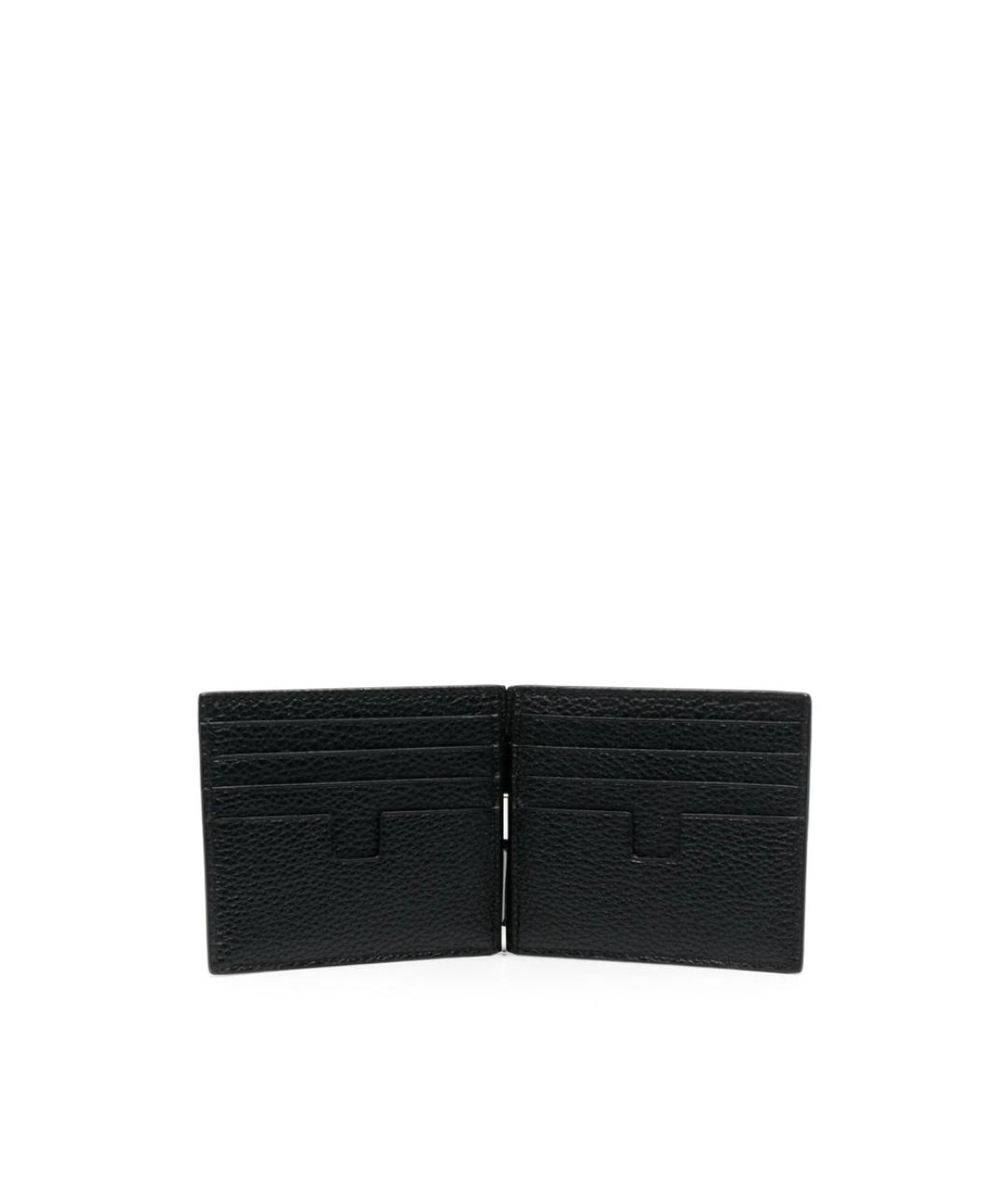 TOM FORD Черный кожаный кошелек, фото 2