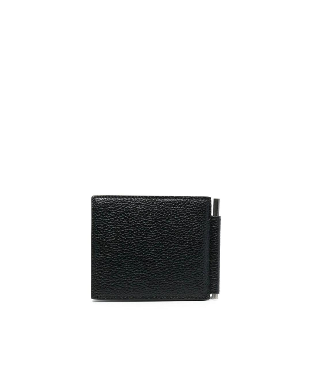 TOM FORD Черный кожаный кошелек, фото 3