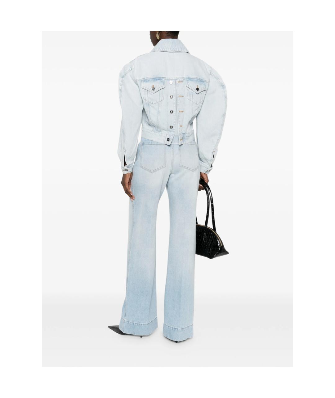 GIVENCHY Голубая хлопковая куртка, фото 4