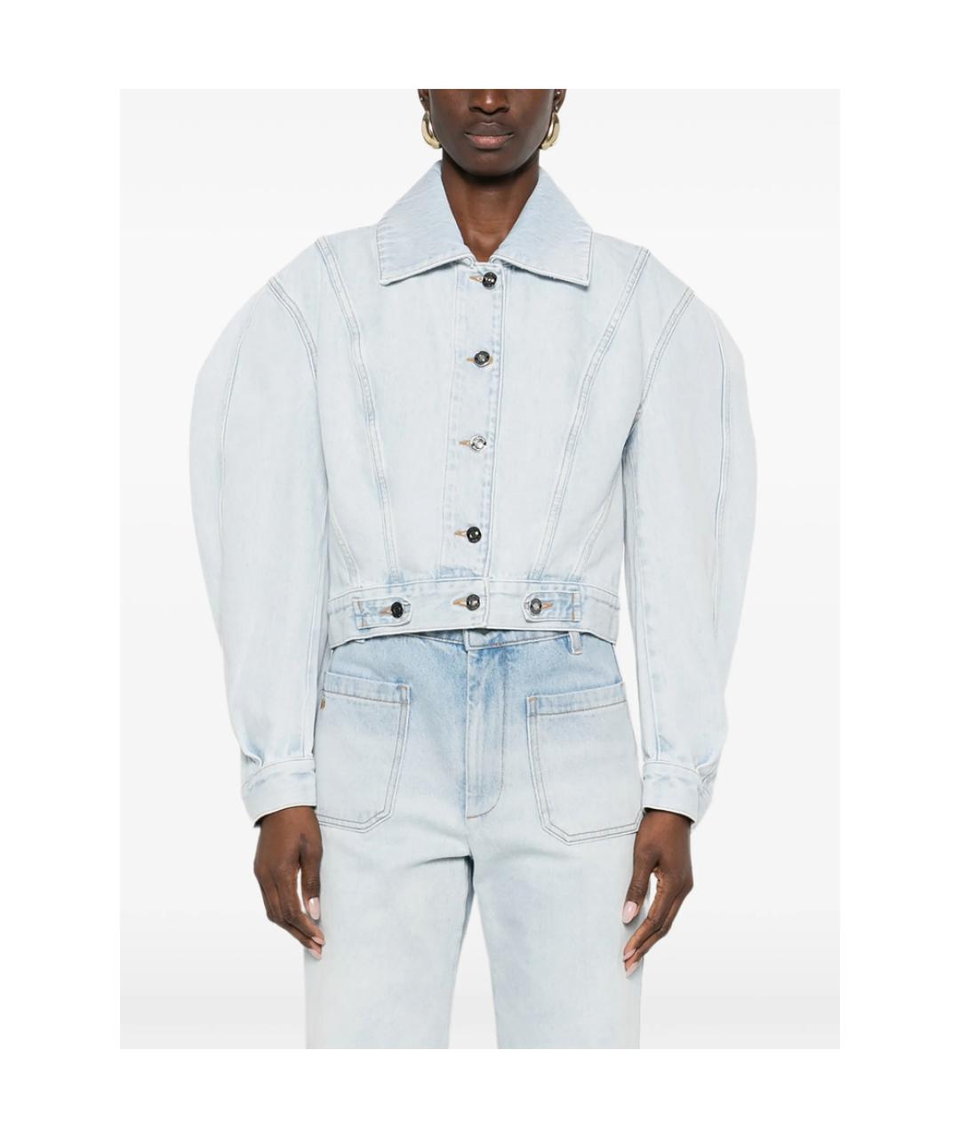 GIVENCHY Голубая хлопковая куртка, фото 5