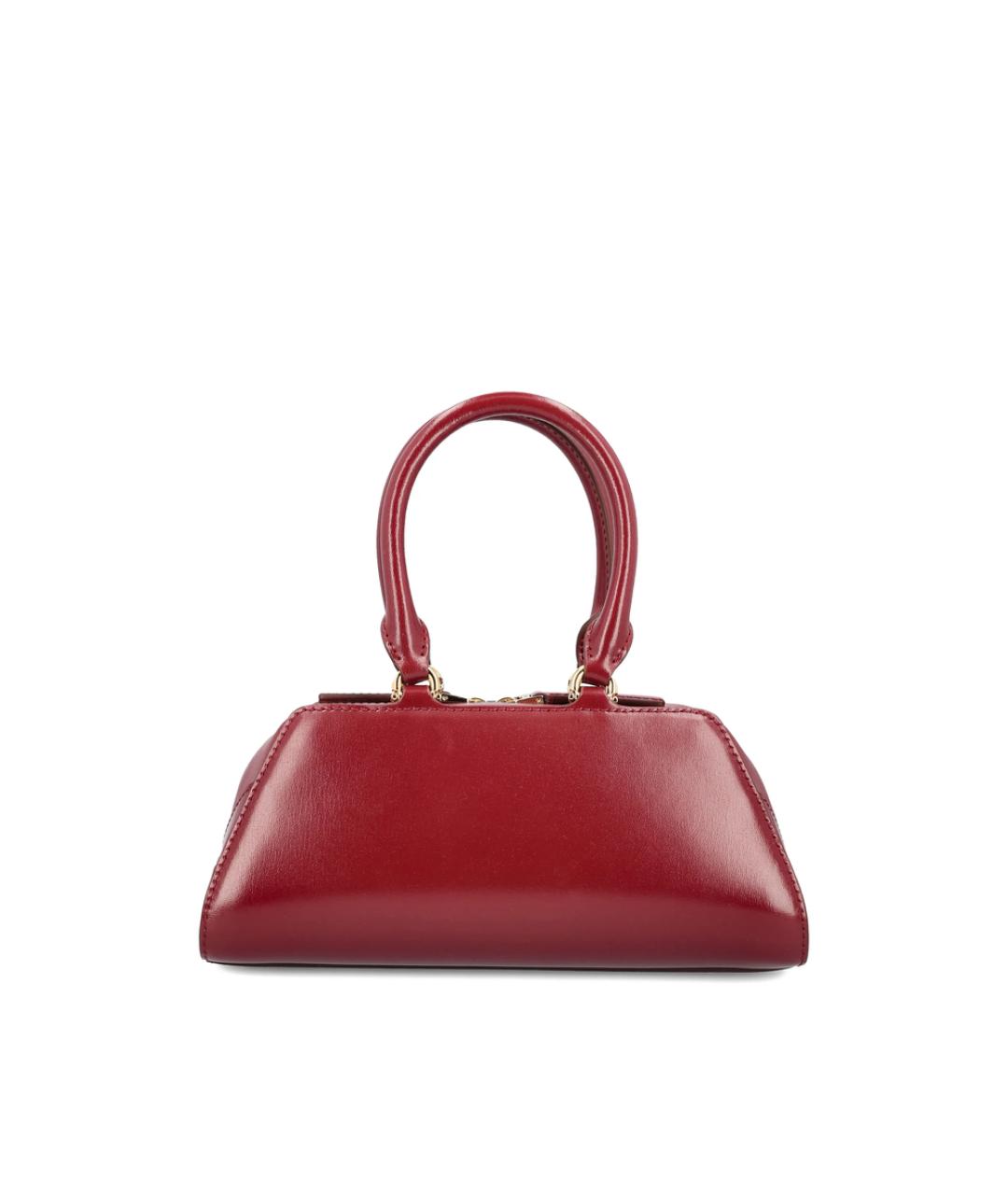 GIVENCHY Красная кожаная сумка с короткими ручками, фото 4