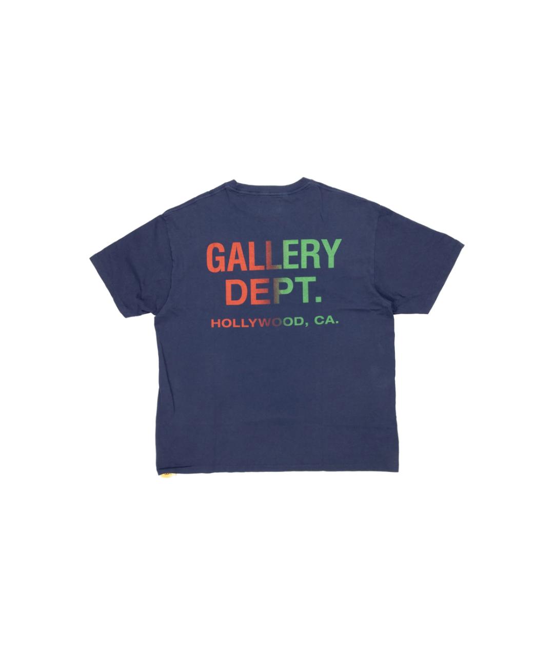 Gallery Dept Синяя хлопковая футболка, фото 2