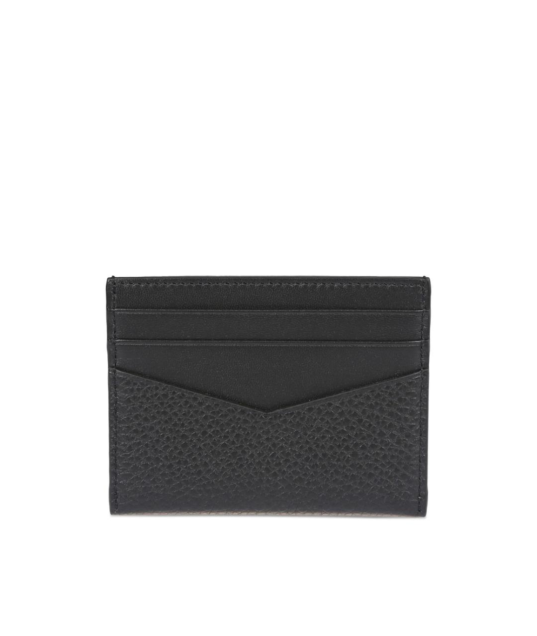 GIVENCHY Черный кожаный кардхолдер, фото 2