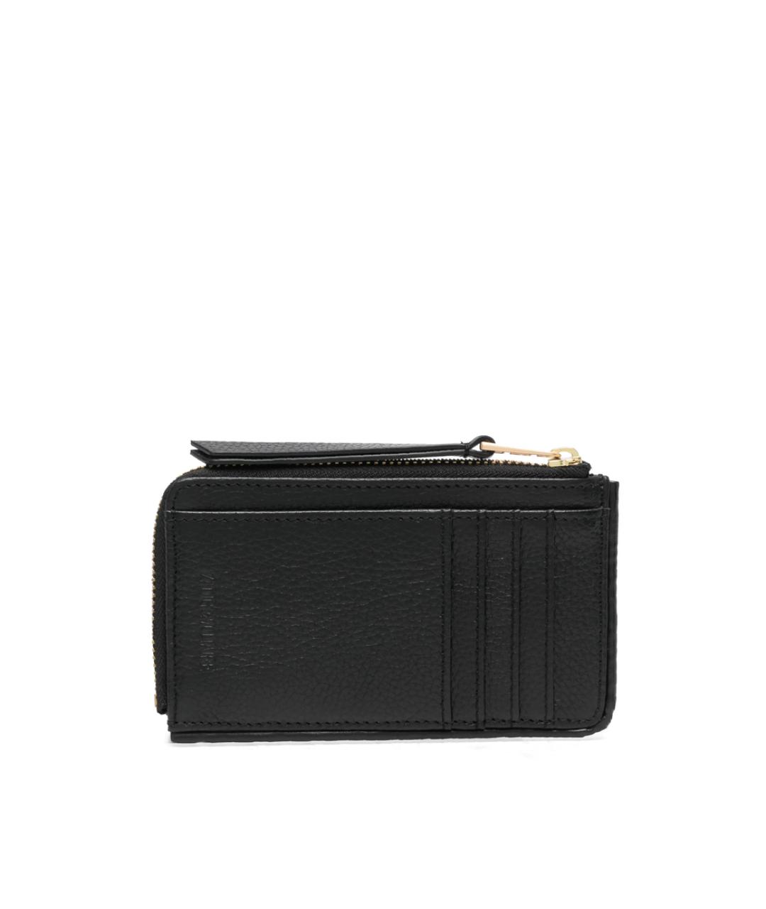 ZADIG & VOLTAIRE Черный кожаный кошелек, фото 1