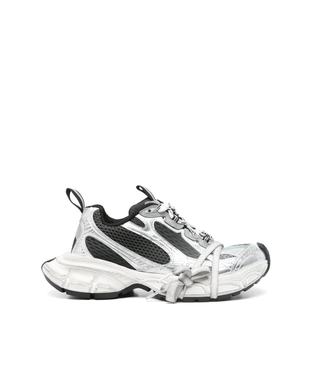 BALENCIAGA Серые синтетические кроссовки, фото 1