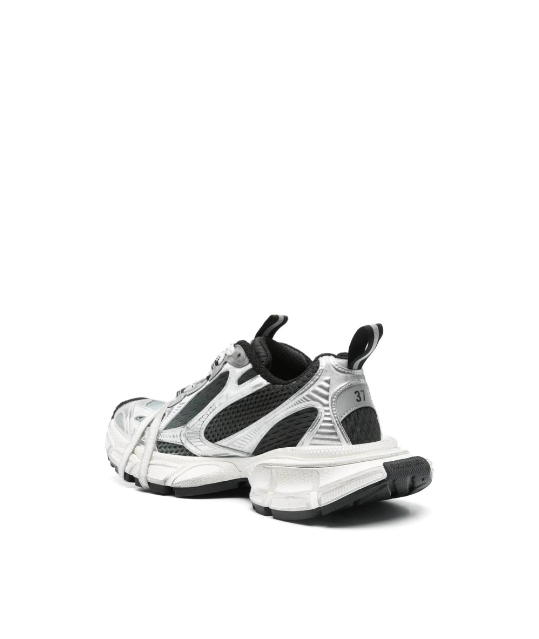 BALENCIAGA Серые синтетические кроссовки, фото 3