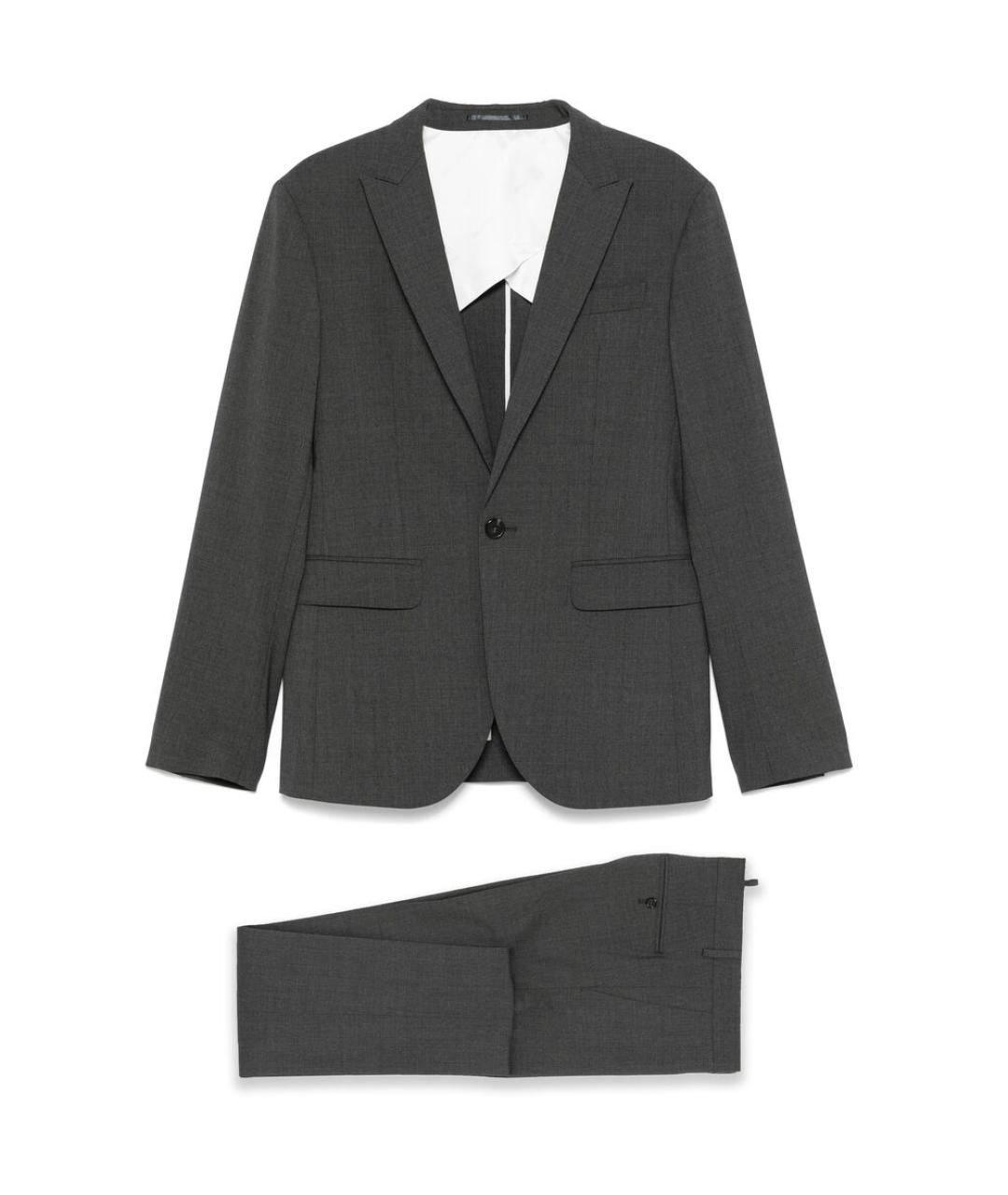 DSQUARED2 Серый классический костюм, фото 1