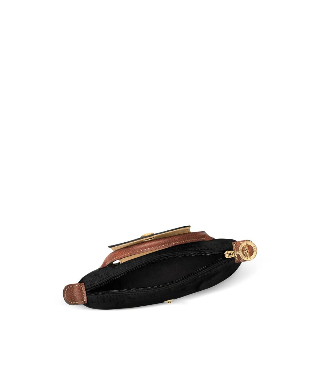 LONGCHAMP Черная синтетическая сумка тоут, фото 3