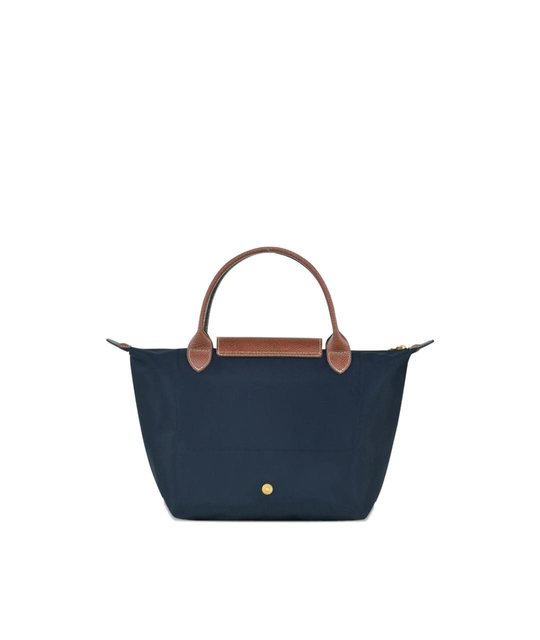 LONGCHAMP Синяя тканевая сумка тоут, фото 3