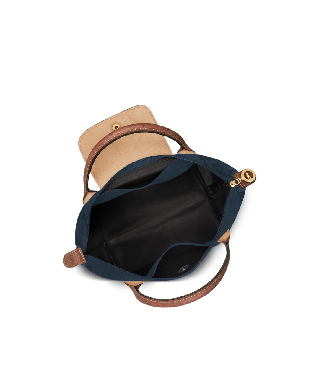 LONGCHAMP Синяя тканевая сумка тоут, фото 6