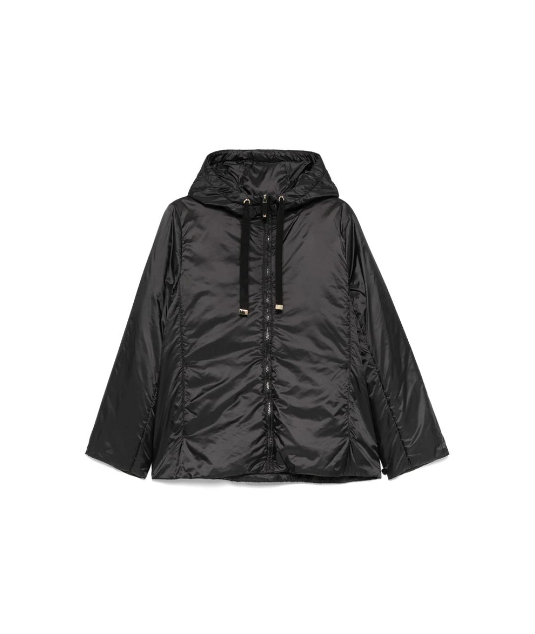 MAX MARA Черная полиэстеровая куртка, фото 3