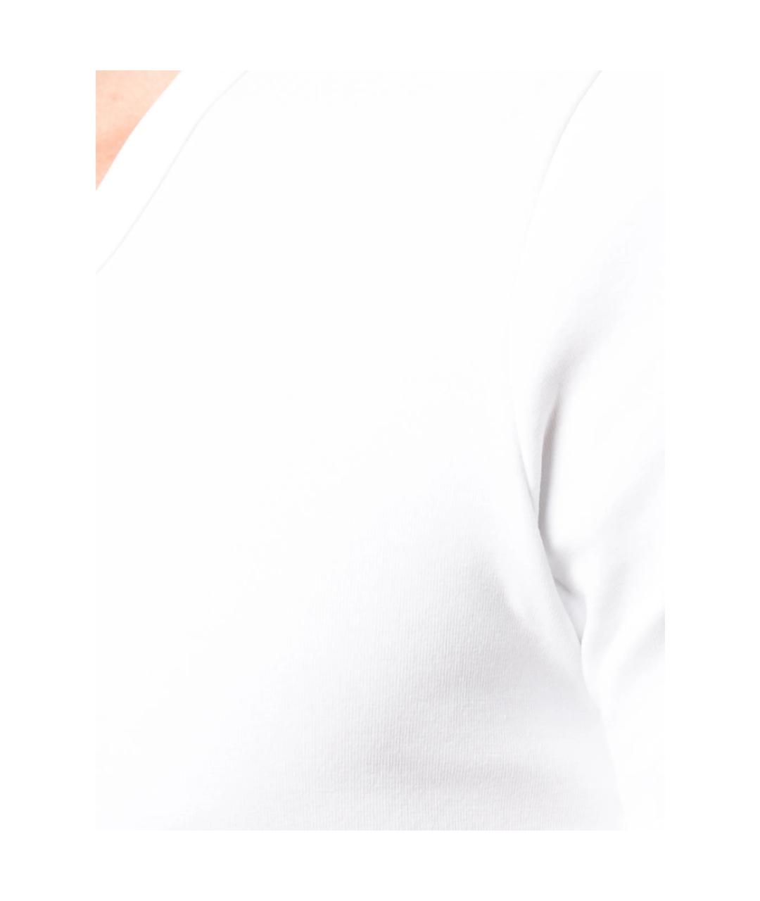 TOM FORD Белая хлопковая футболка, фото 5