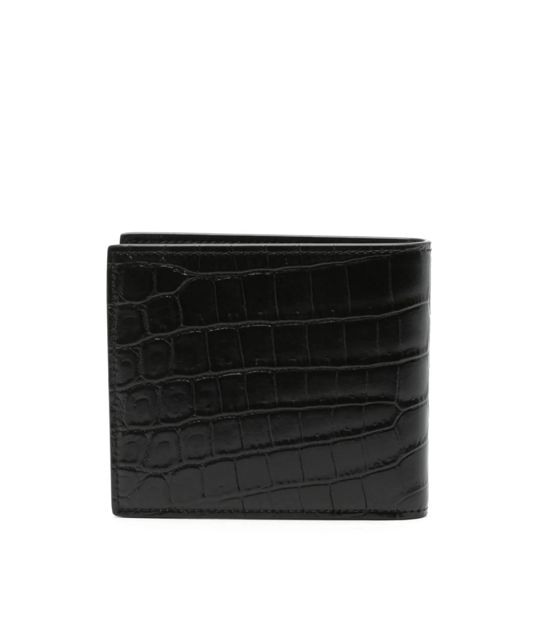SAINT LAURENT Черный кошелек, фото 2