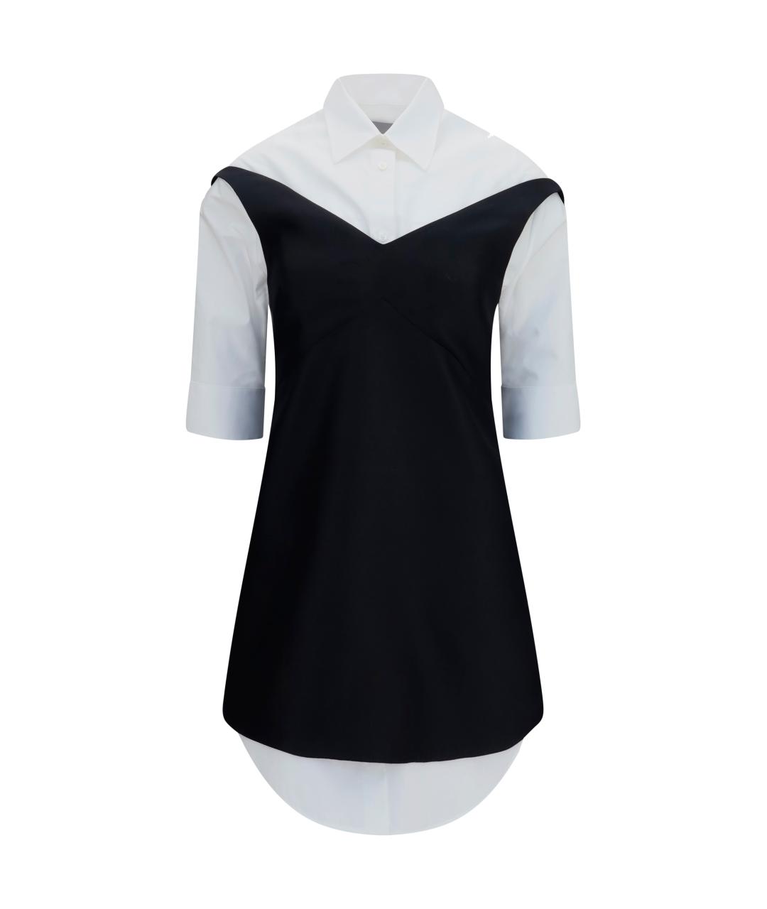 BALENCIAGA Черное шерстяное повседневное платье, фото 1