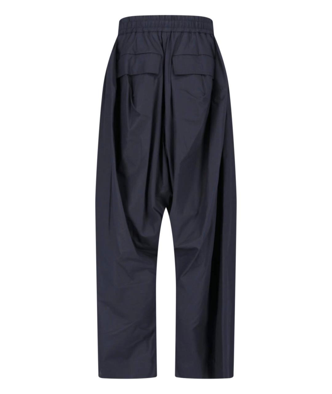 VIVIENNE WESTWOOD Черные хлопковые повседневные брюки, фото 2