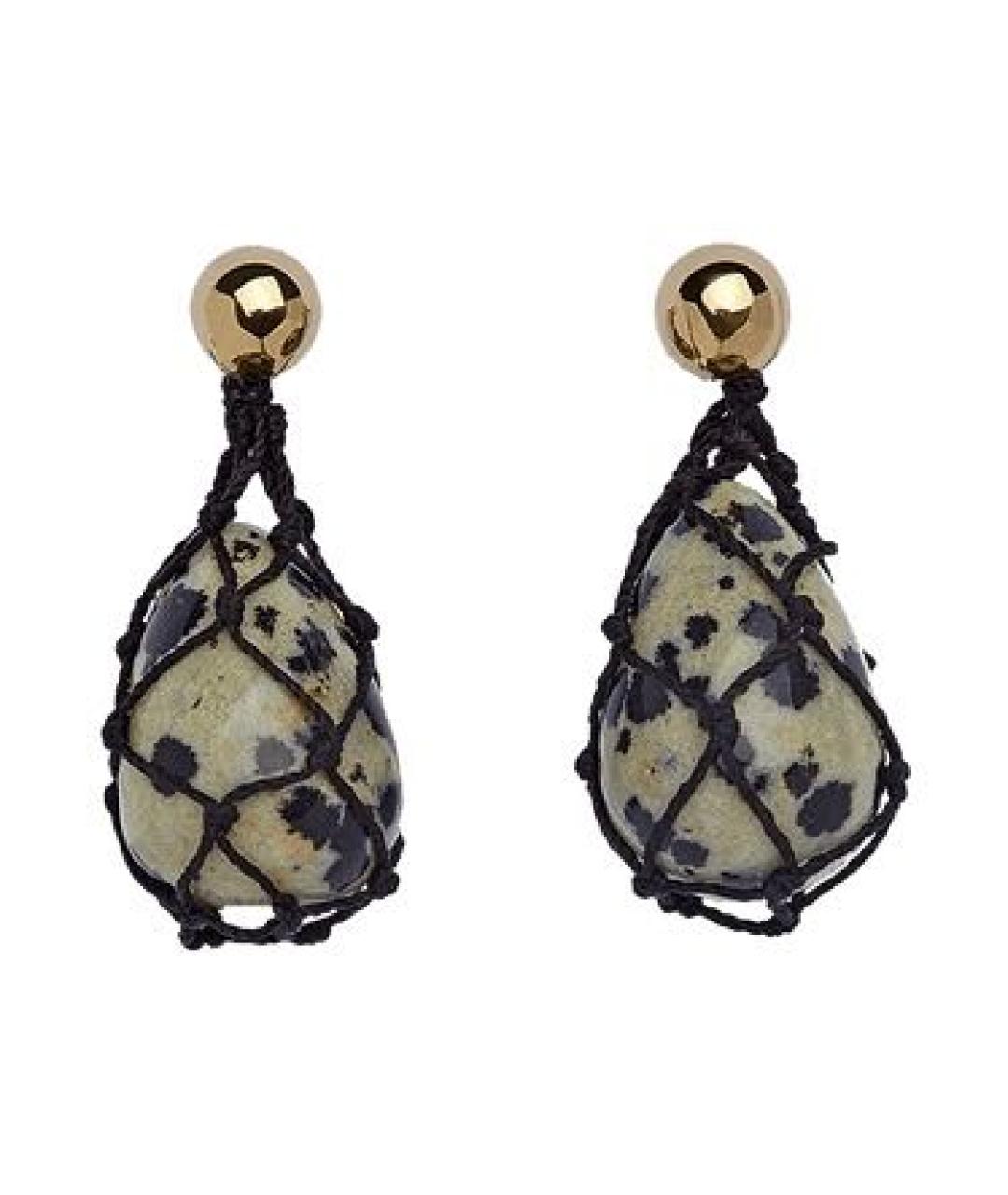 BOTTEGA VENETA Мульти серебряные серьги, фото 1
