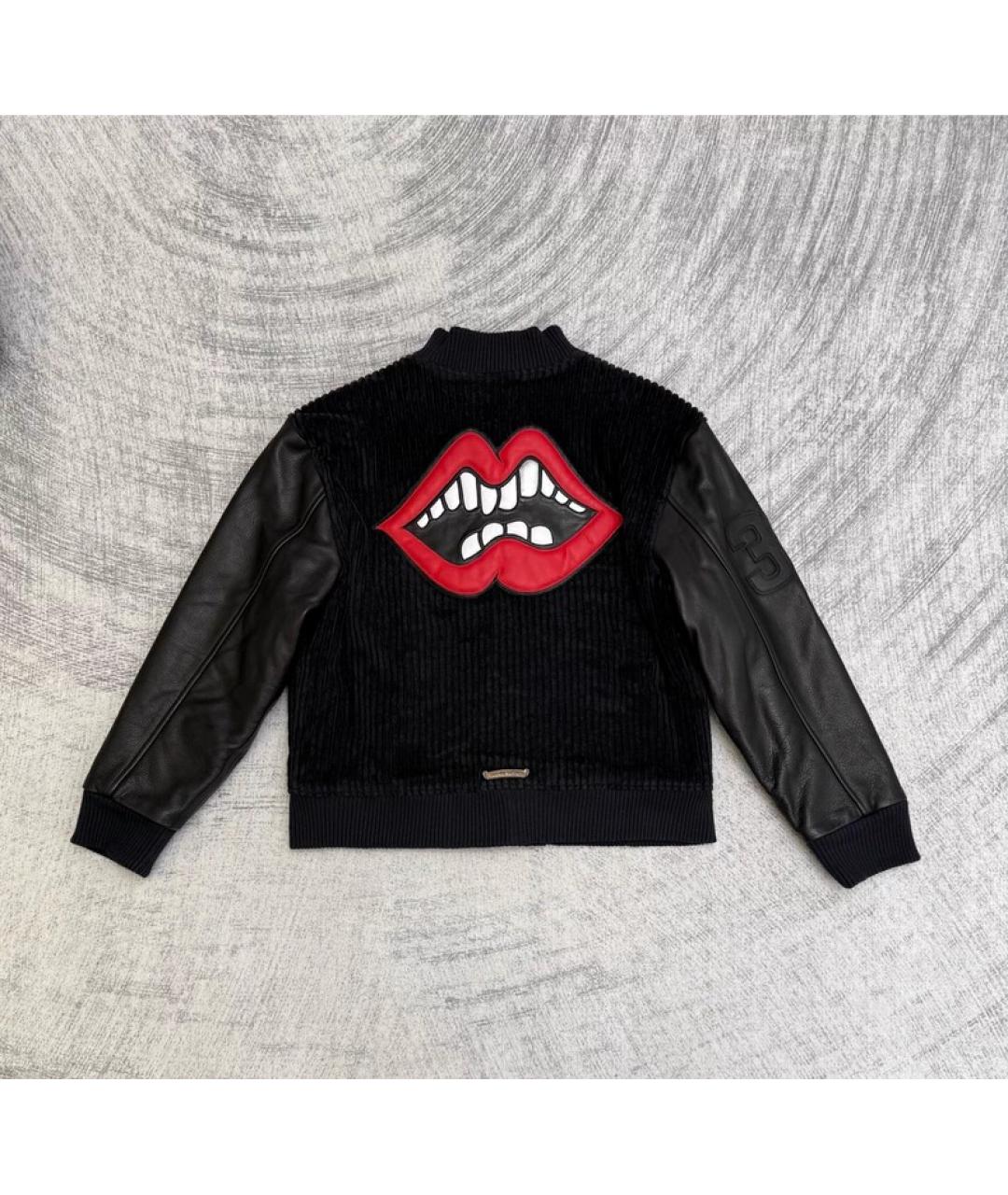 CHROME HEARTS Черная куртка, фото 3