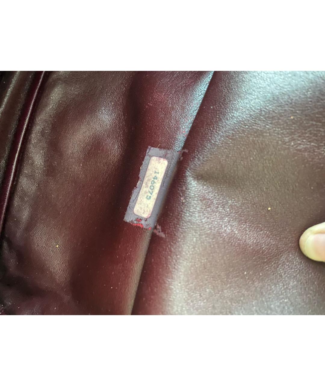 CHANEL Синяя кожаная сумка через плечо, фото 7