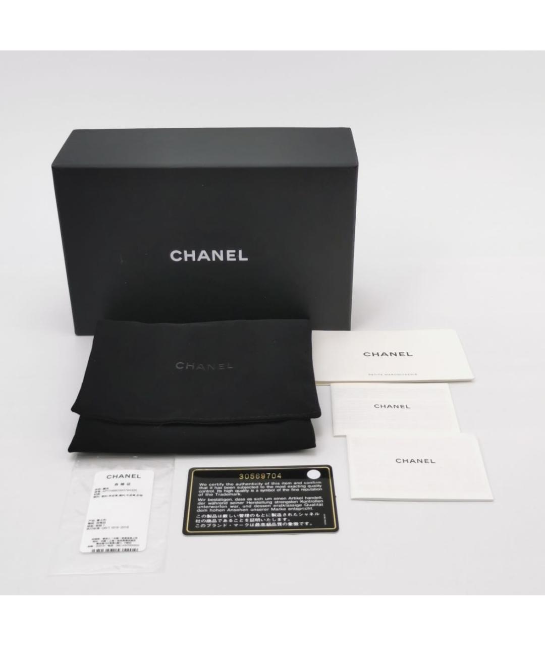 CHANEL Черная кожаная сумка через плечо, фото 4