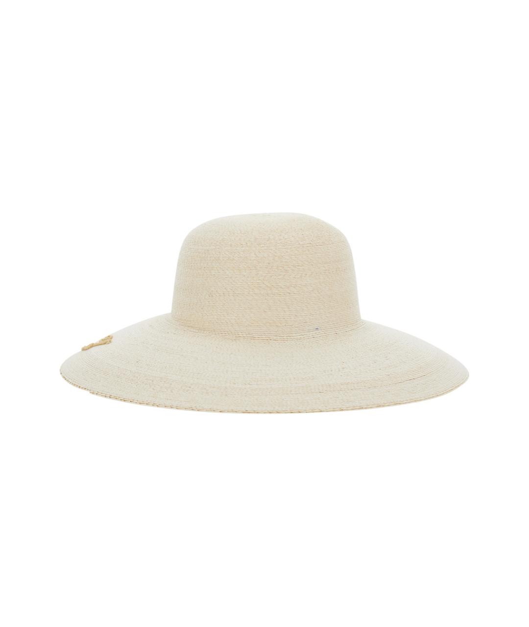 JACQUEMUS Бежевая соломенная шляпа, фото 2