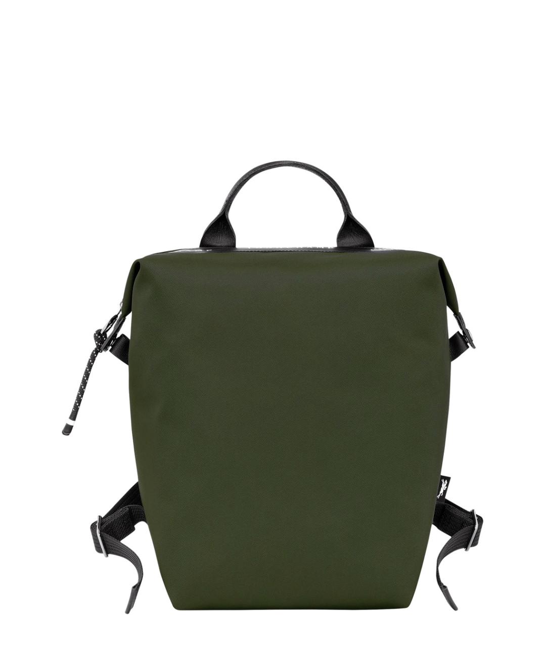 LONGCHAMP Зеленый синтетический рюкзак, фото 1