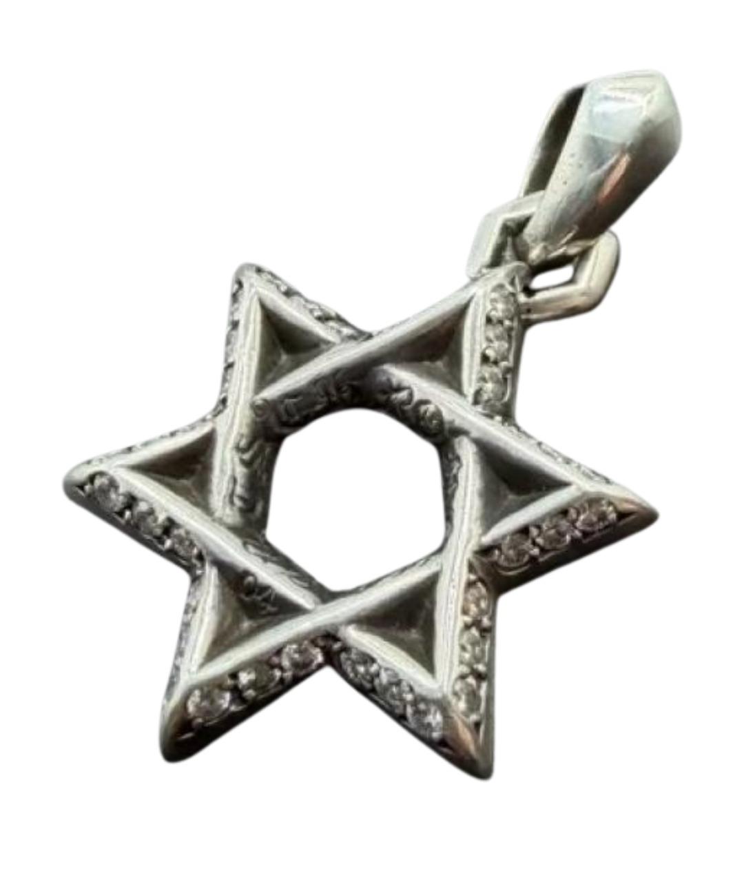 CHROME HEARTS Серебряная подвеска, фото 1
