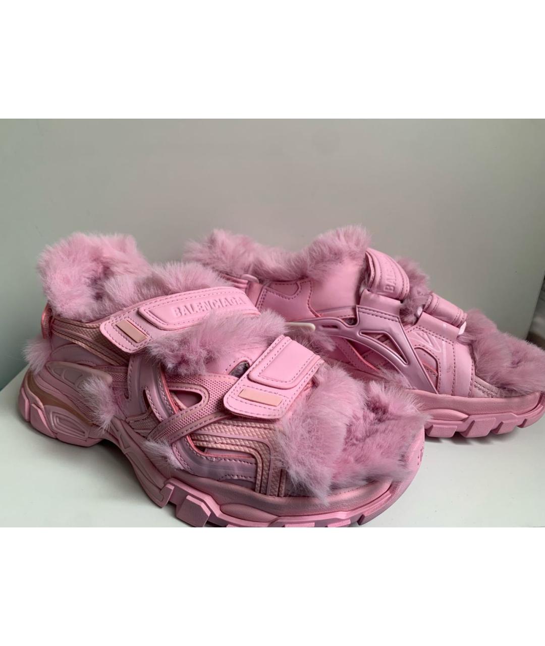 BALENCIAGA Розовые сандалии, фото 5