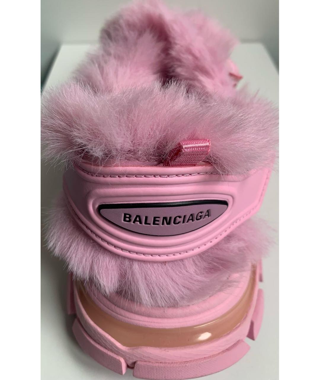 BALENCIAGA Розовые сандалии, фото 4
