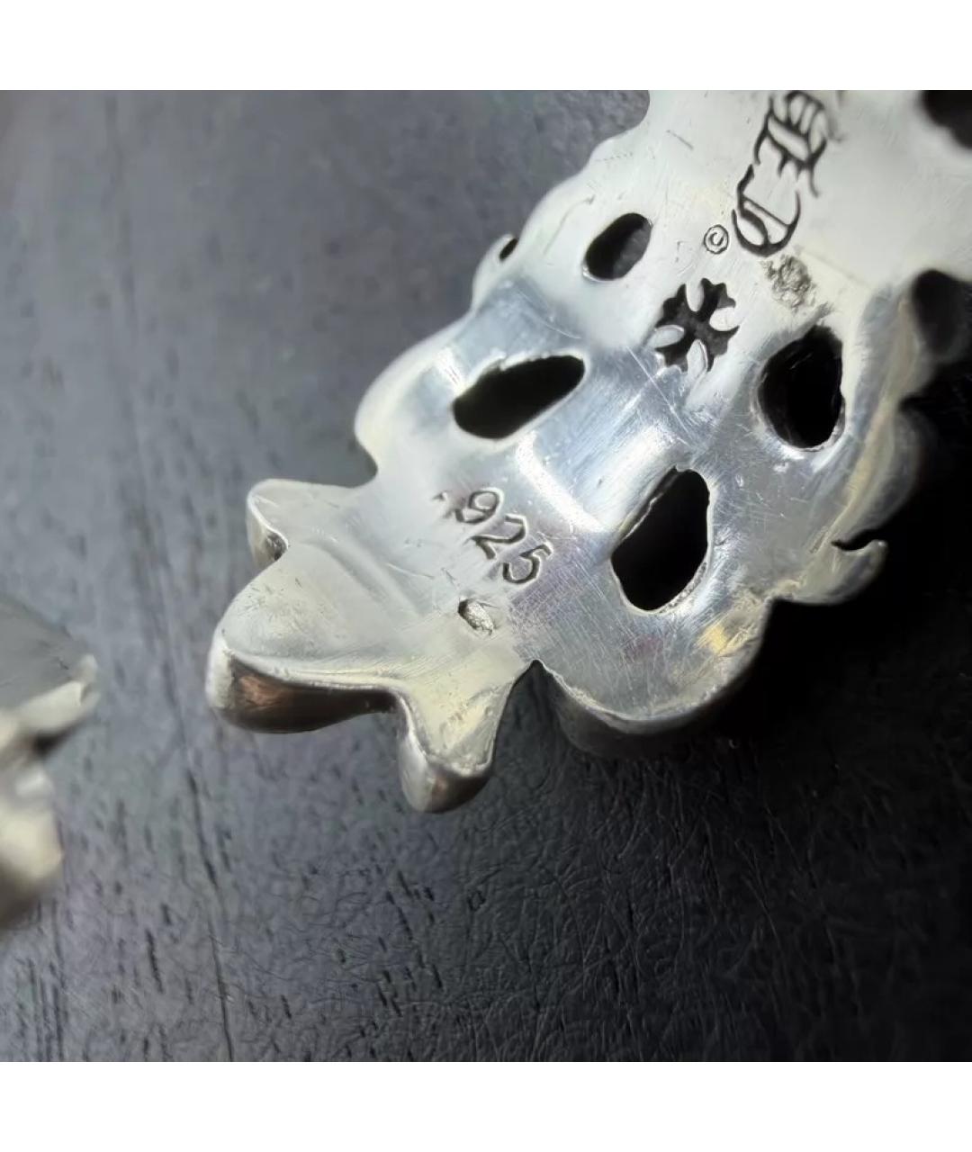 CHROME HEARTS Серебряное серебряное кольцо, фото 4