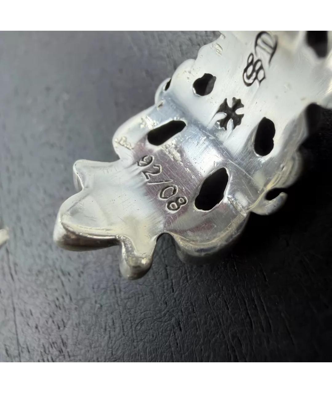 CHROME HEARTS Серебряное серебряное кольцо, фото 5