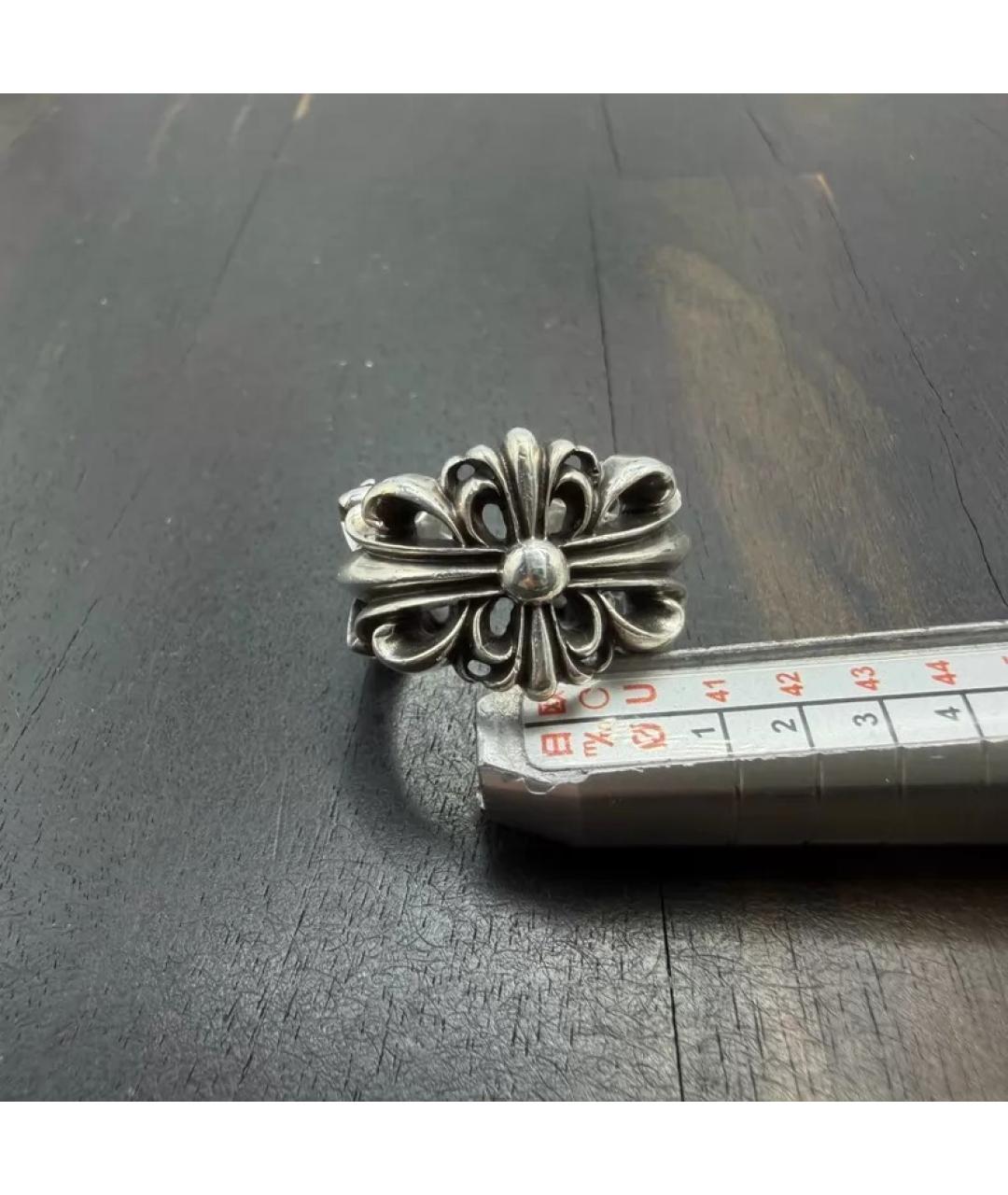 CHROME HEARTS Серебряное серебряное кольцо, фото 7