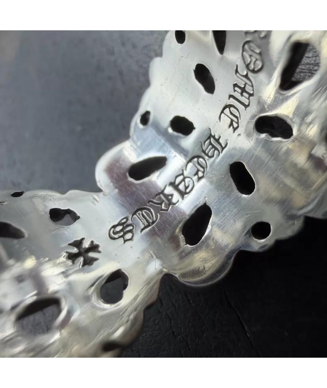 CHROME HEARTS Серебряное серебряное кольцо, фото 6
