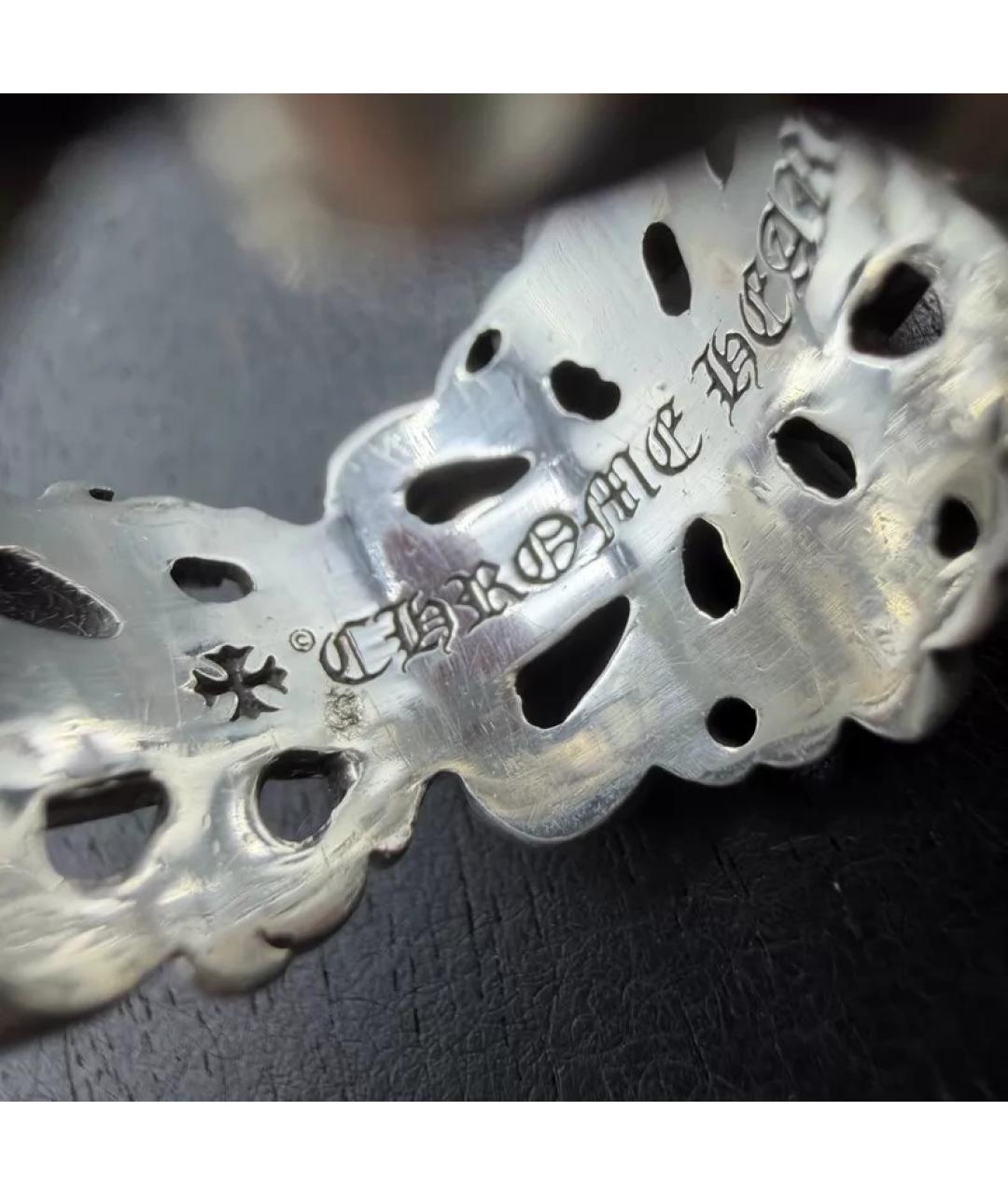 CHROME HEARTS Серебряное серебряное кольцо, фото 2