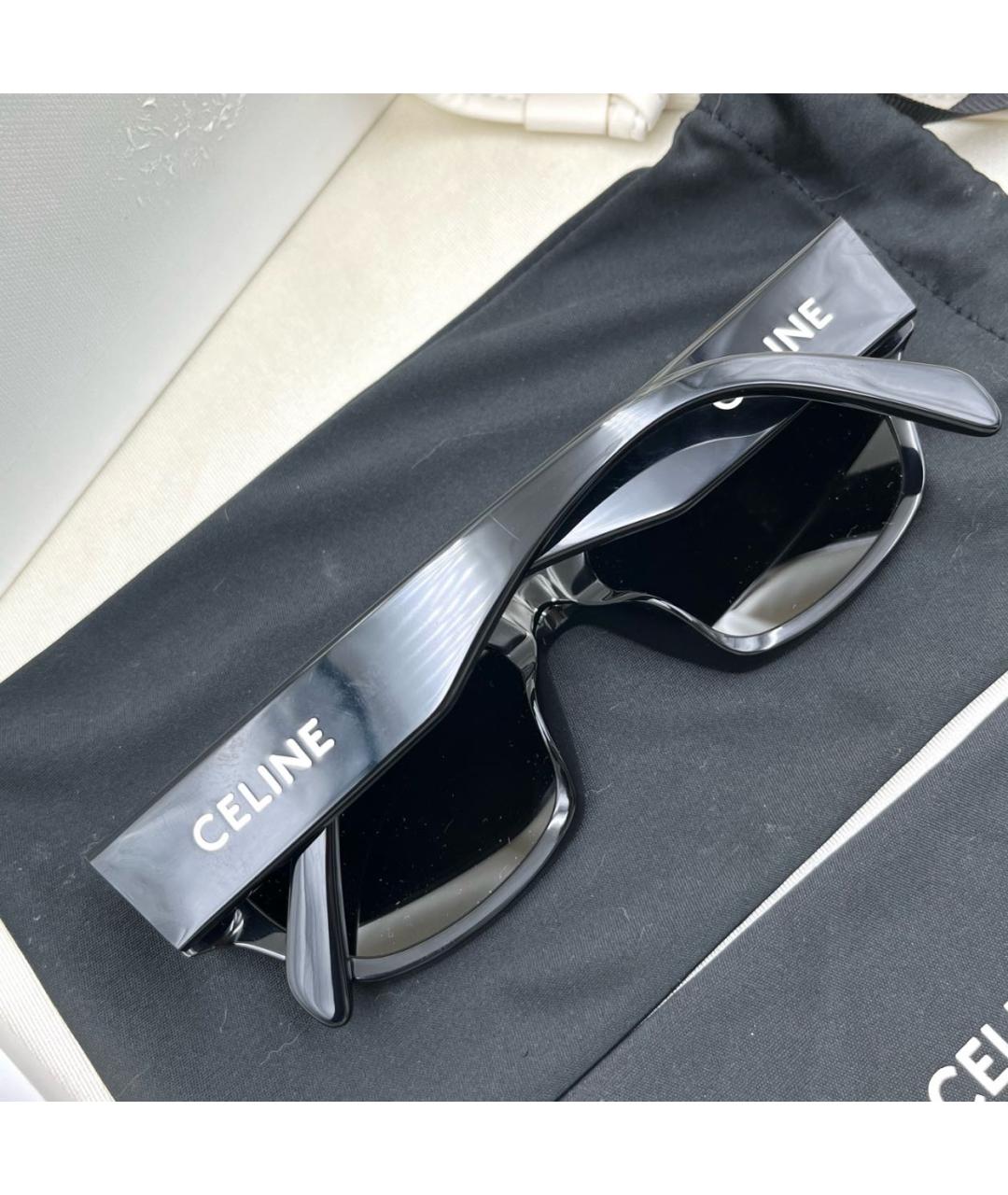 CELINE Черные солнцезащитные очки, фото 3