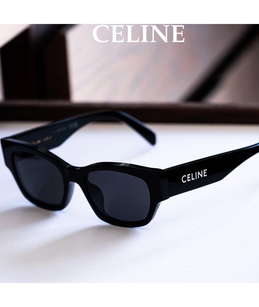 CELINE Черные солнцезащитные очки, фото 6