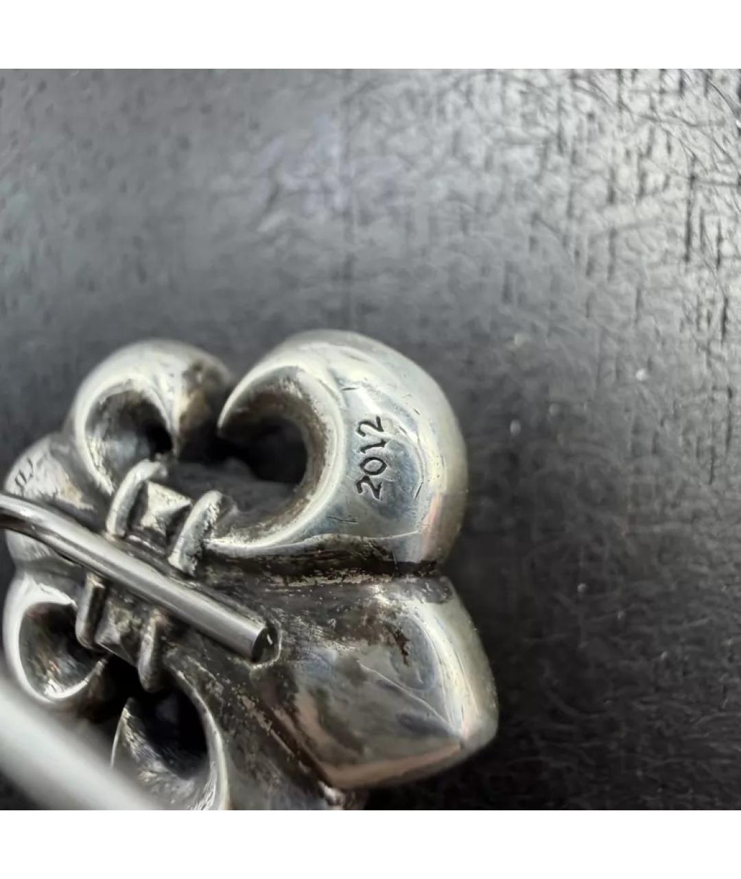 CHROME HEARTS Серебряная серебряная брошь, фото 5
