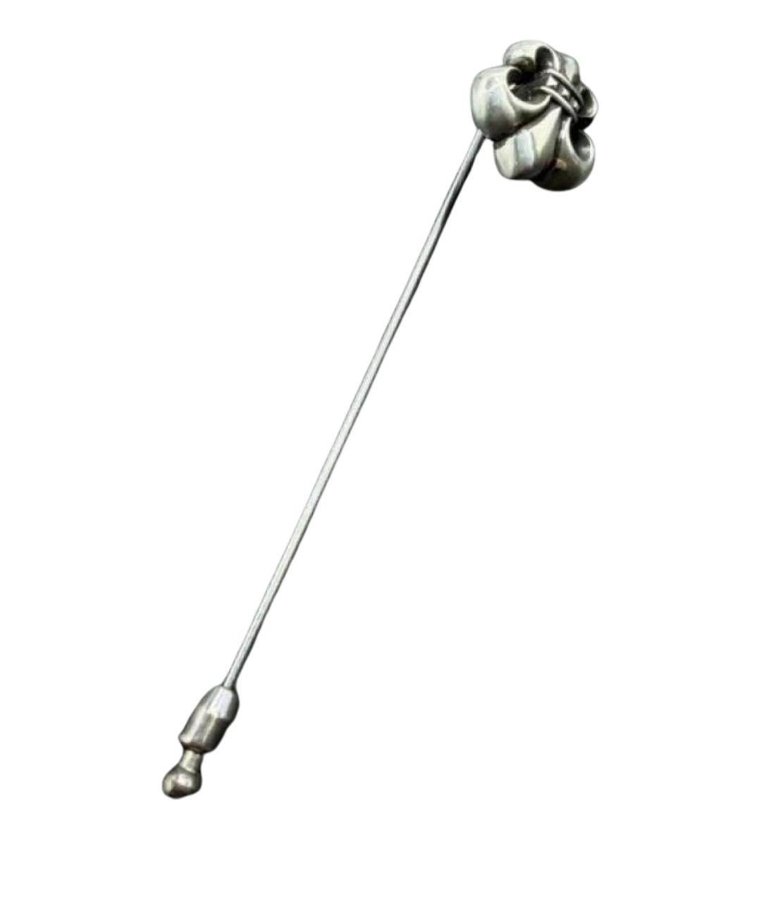 CHROME HEARTS Серебряная серебряная брошь, фото 1
