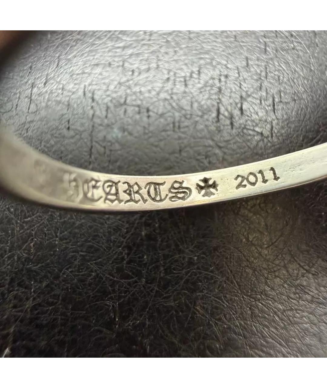 CHROME HEARTS Серебряное серебряное кольцо, фото 2