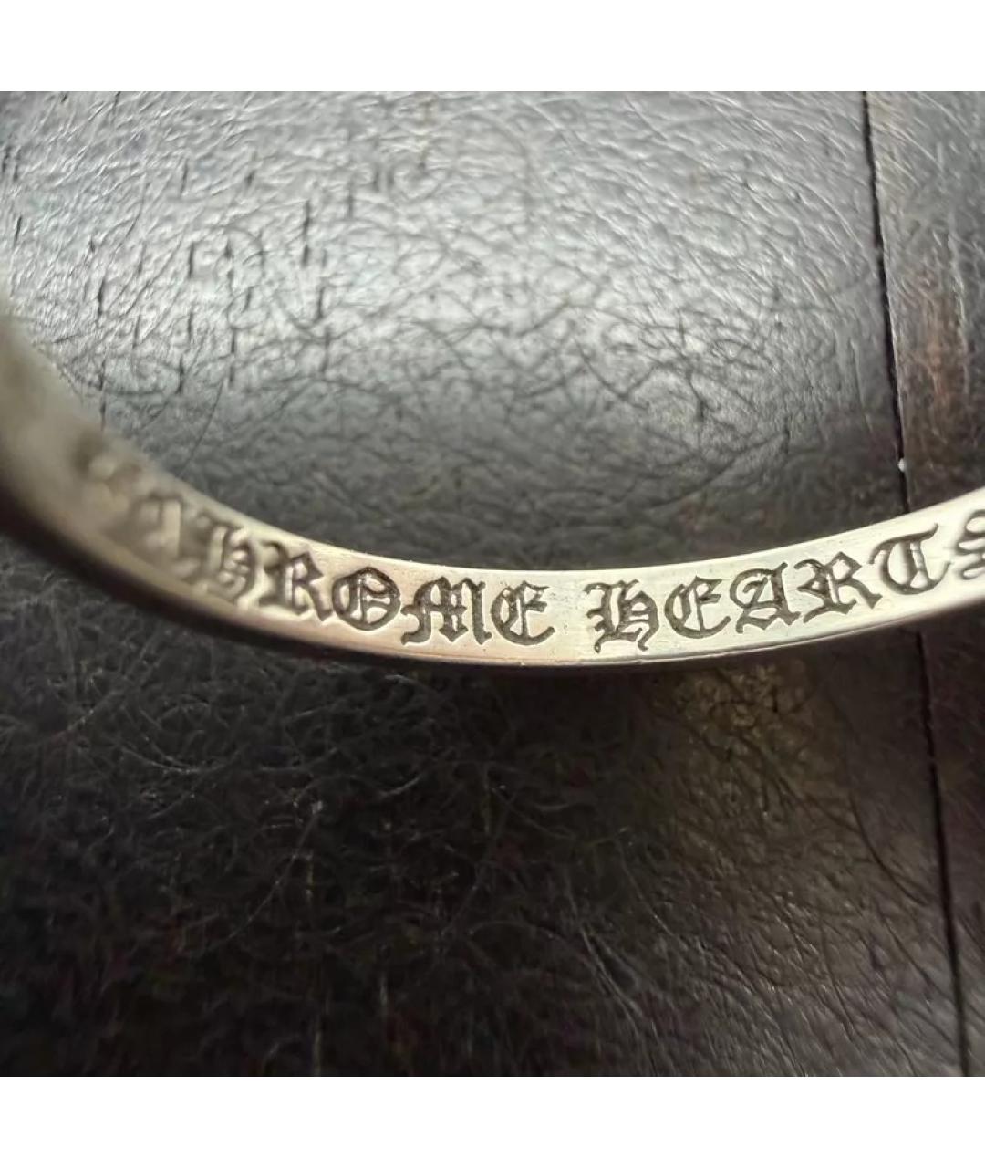 CHROME HEARTS Серебряное серебряное кольцо, фото 5