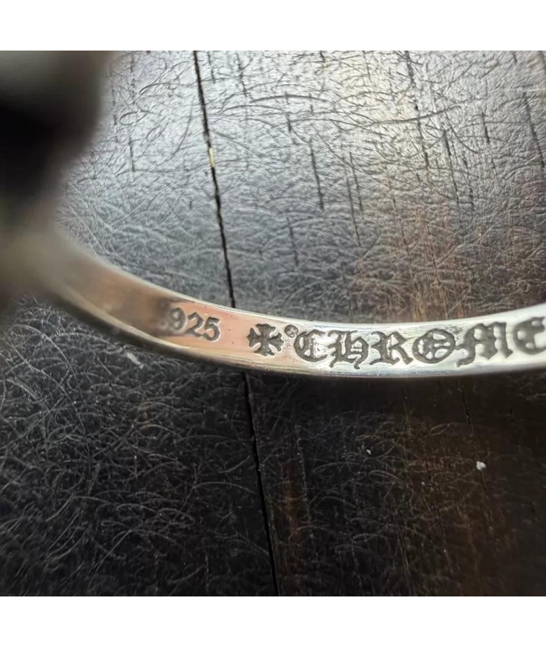 CHROME HEARTS Серебряное серебряное кольцо, фото 3