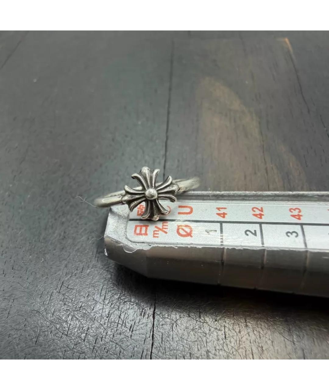 CHROME HEARTS Серебряное серебряное кольцо, фото 4