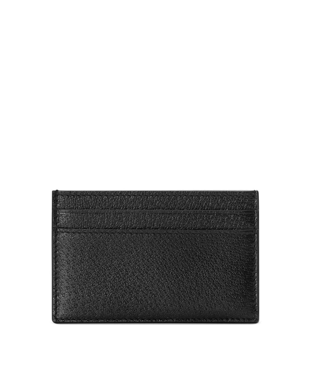 GUCCI Черный кожаный кошелек, фото 2